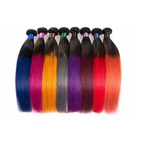 Two-Tone-Synthetic-Color-Hair